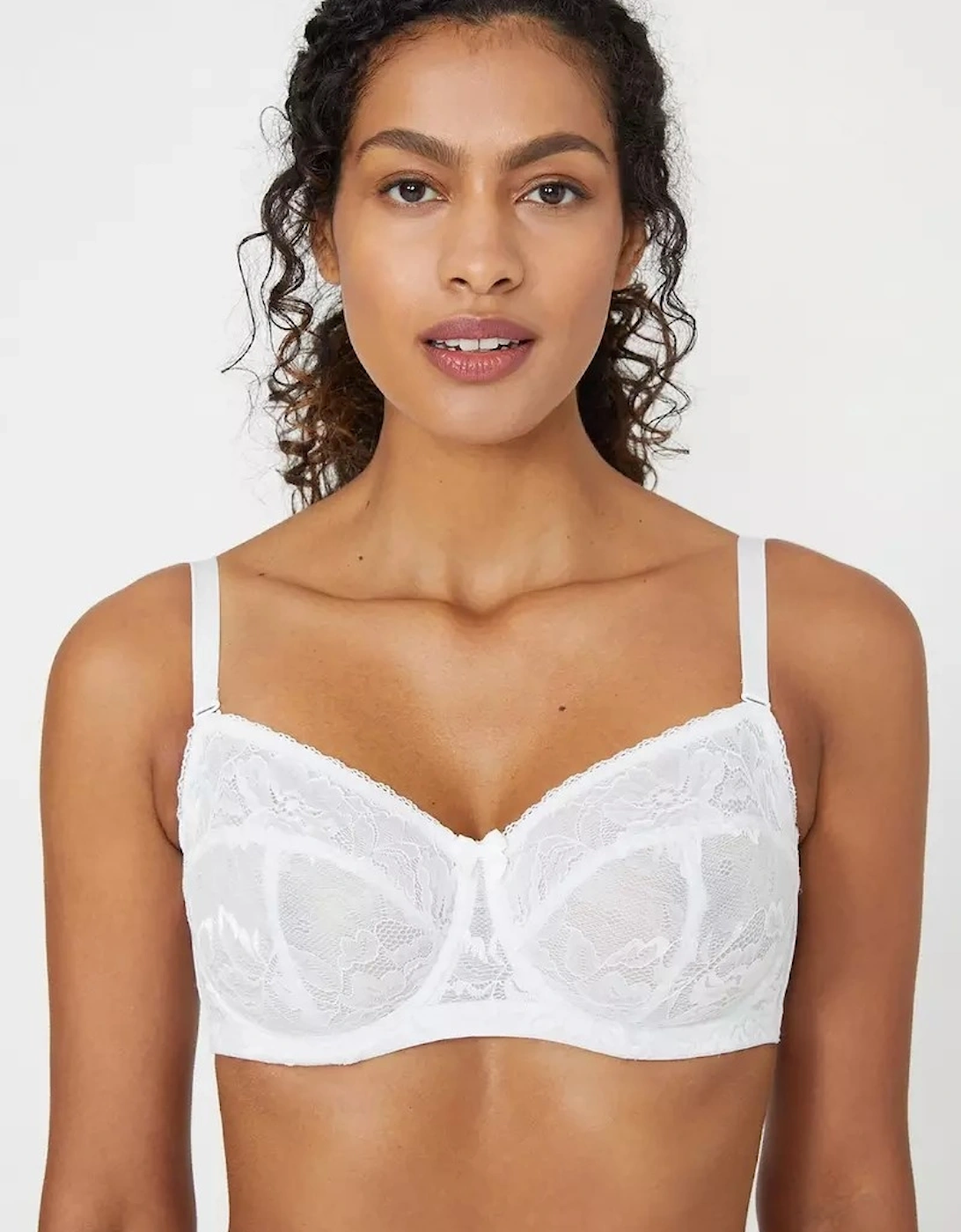 Womens/Ladies Charlotte Lace Strapless Bra