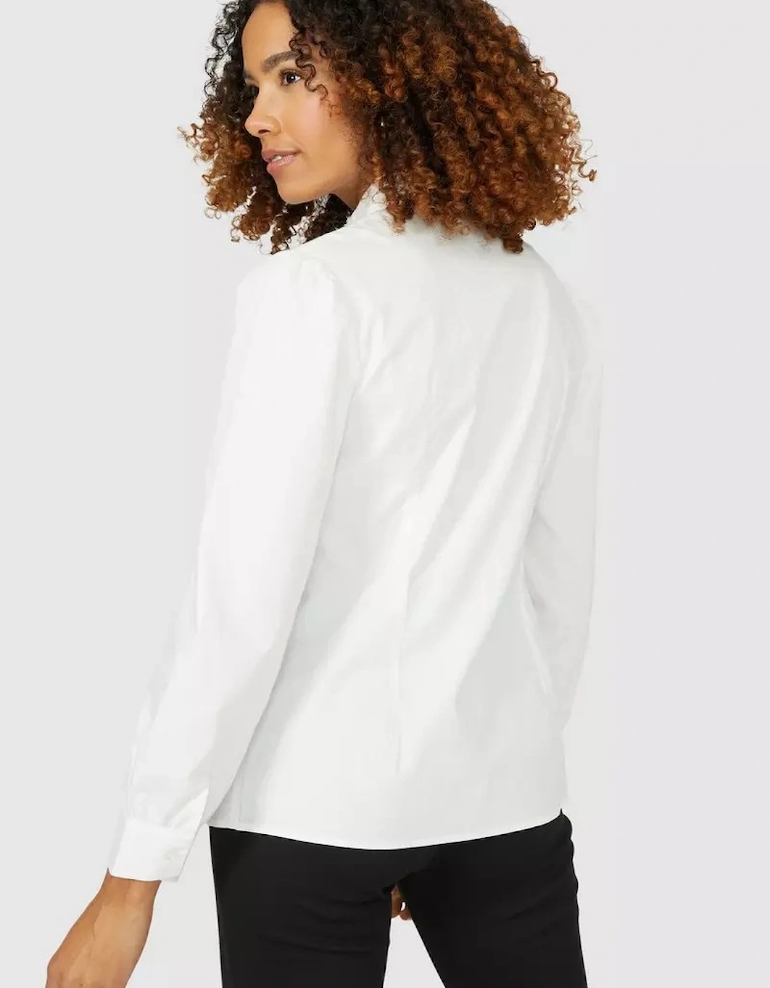 Womens/Ladies Cotton Fitted Shirt