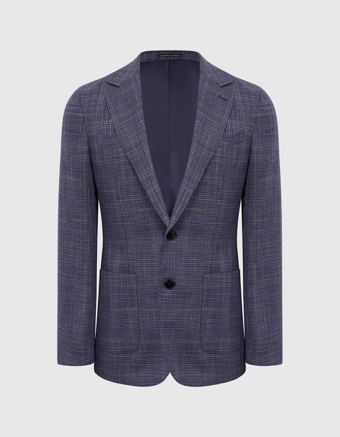 Single-breasted Check Blazer, 2 of 1