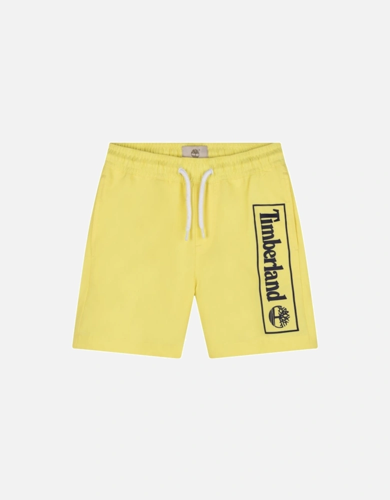 Kids Swimming Shorts Yellow