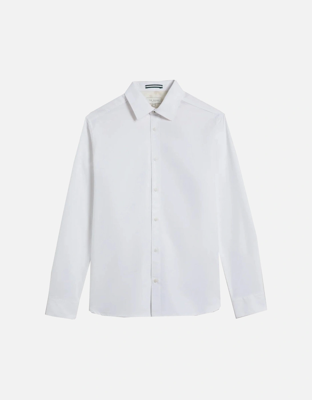 Men's White Solurr Long Sleeved Shirt, 4 of 3