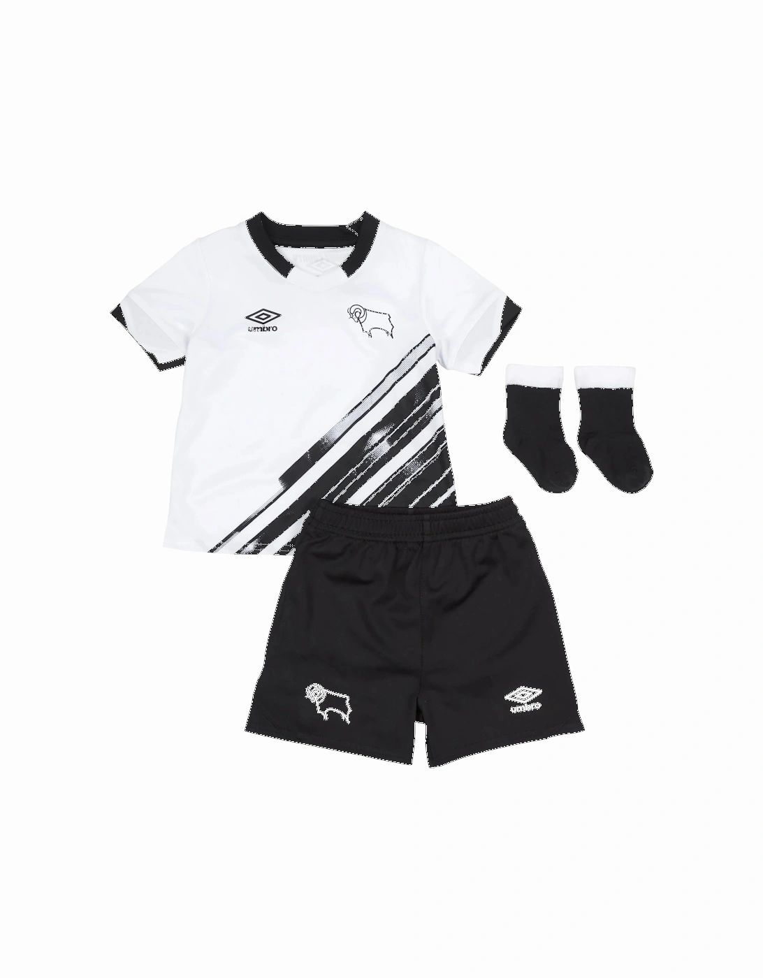 Baby 22/23 Derby County FC Home Kit, 3 of 2