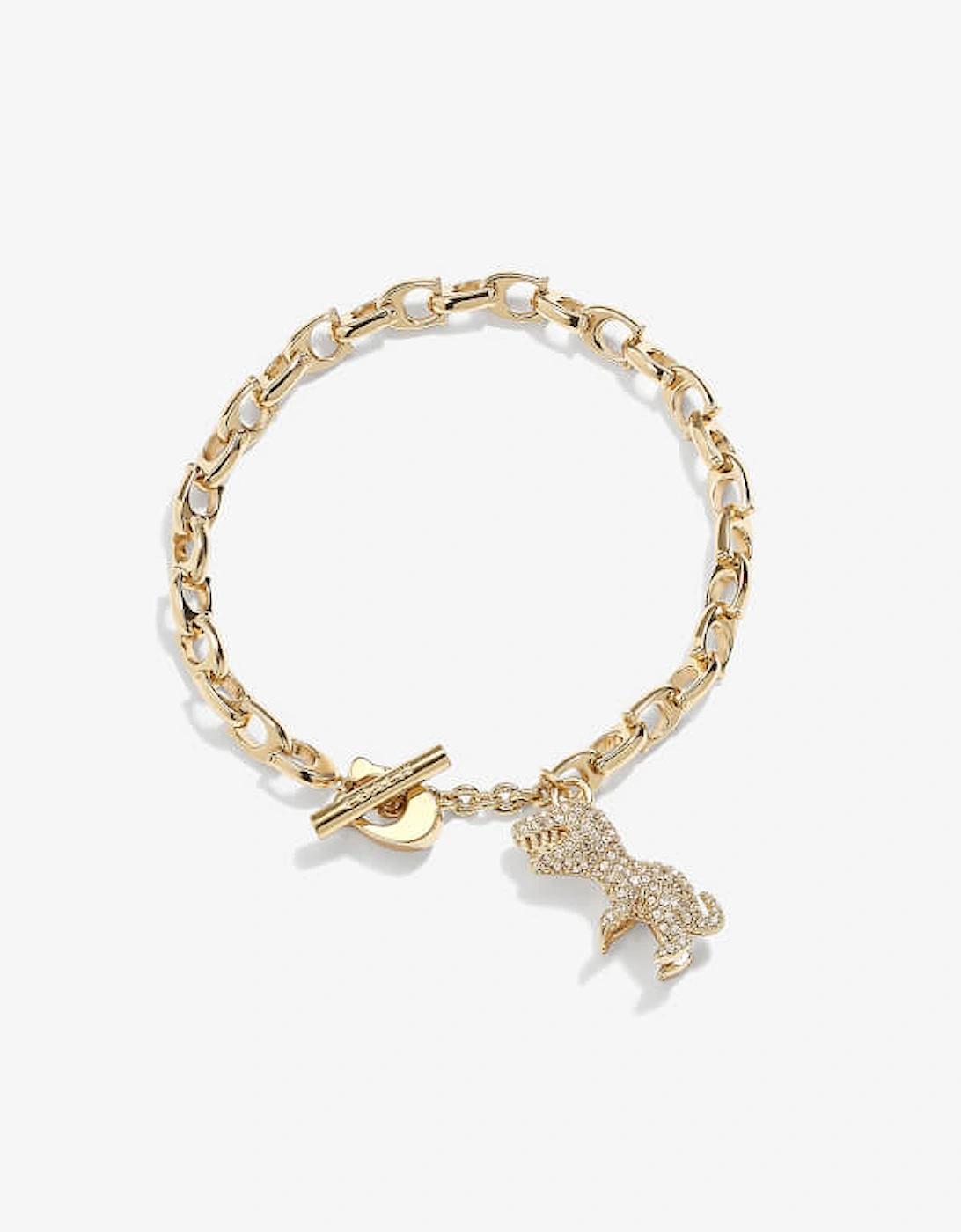 C Rexy Crystal and Gold-Tone Bracelet, 2 of 1