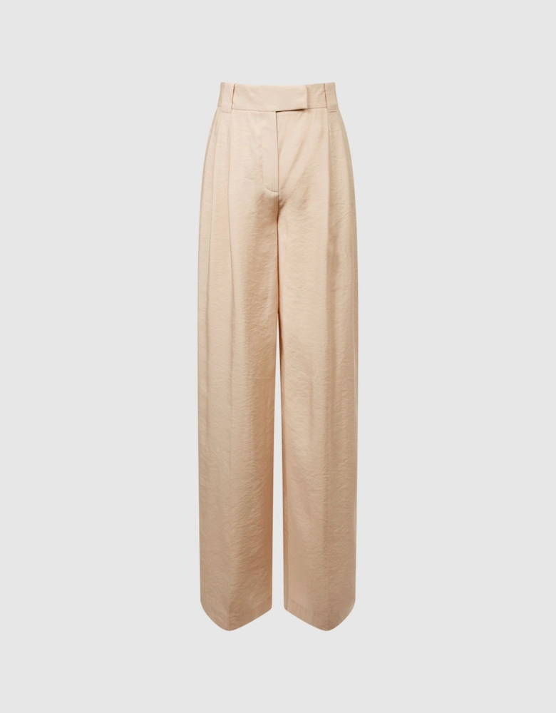 Wide Leg Occasion Trousers