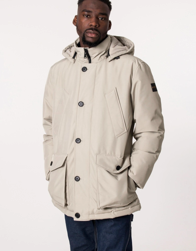 Relaxed Fit Osiass Parka Jacket