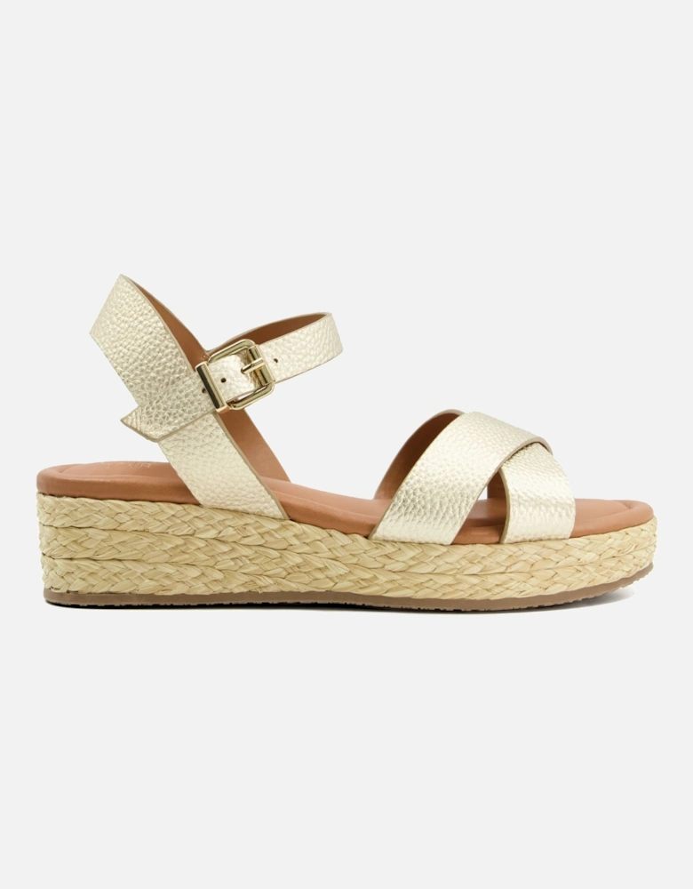 Ladies Linnie - Woven Flatform Sandals