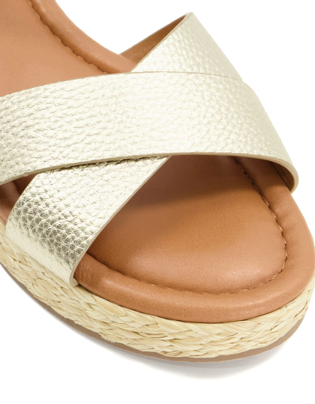 Ladies Linnie - Woven Flatform Sandals