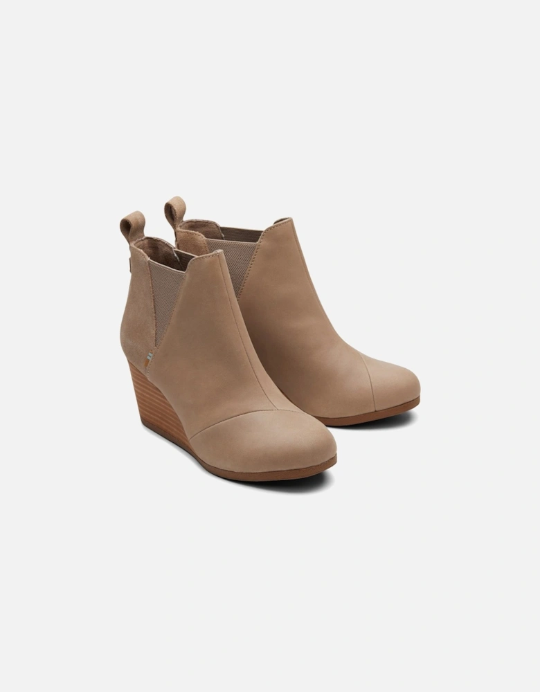 Kelsey Womens Ankle Wedge Boots