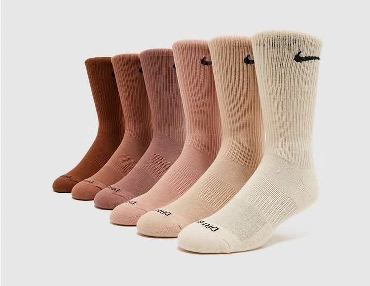 6-Pack Everyday Cushioned Training Crew Socks