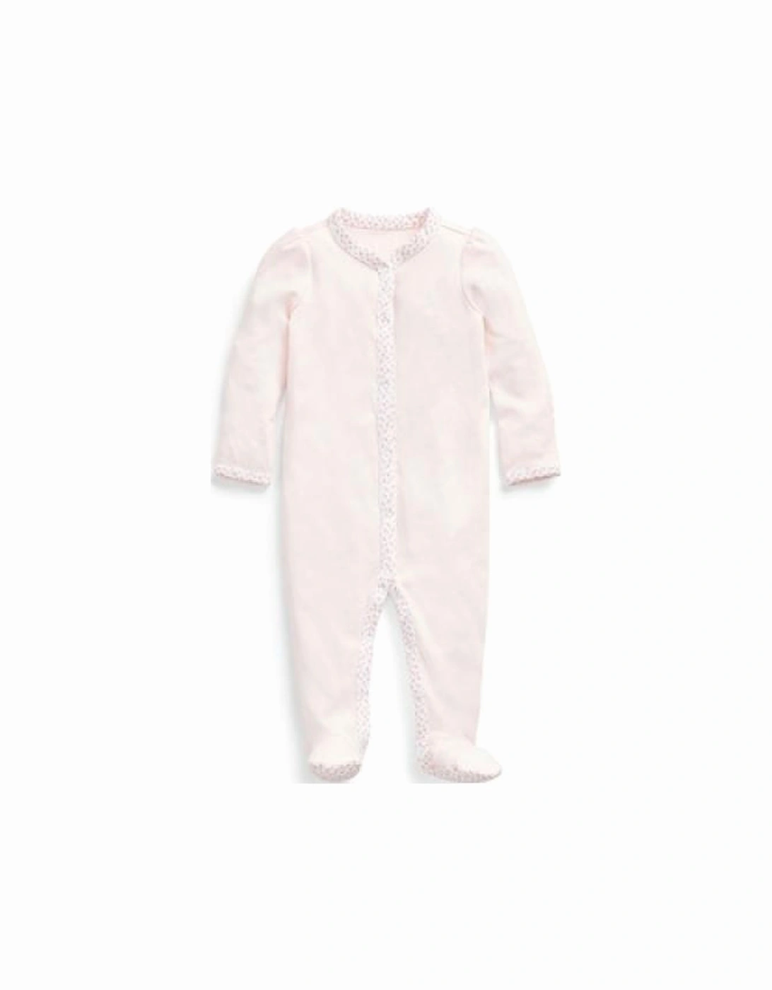 Baby Girls Pink Babygrow with Scratch Mitts, 3 of 2