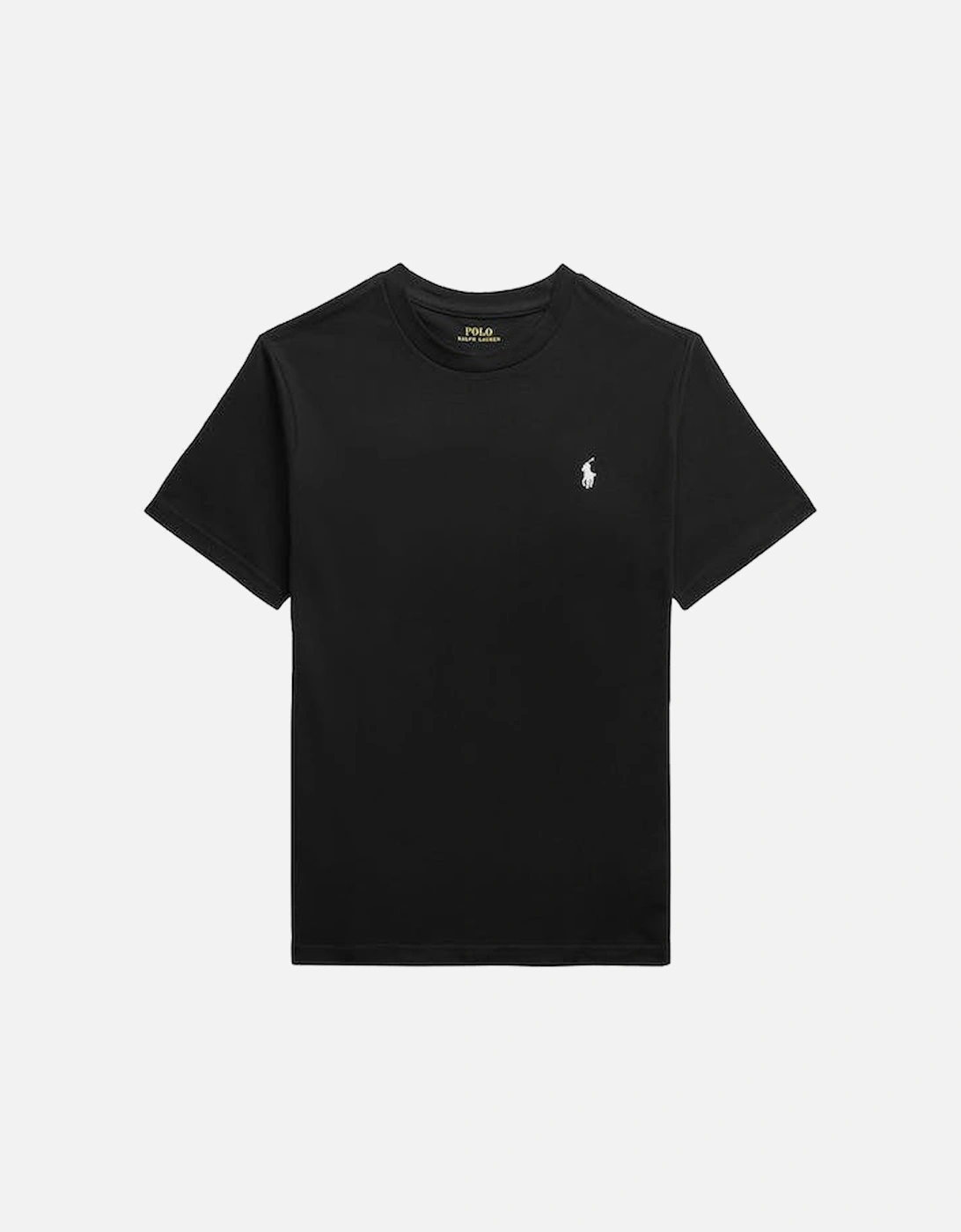 Boys Black Logo T-Shirt, 3 of 2