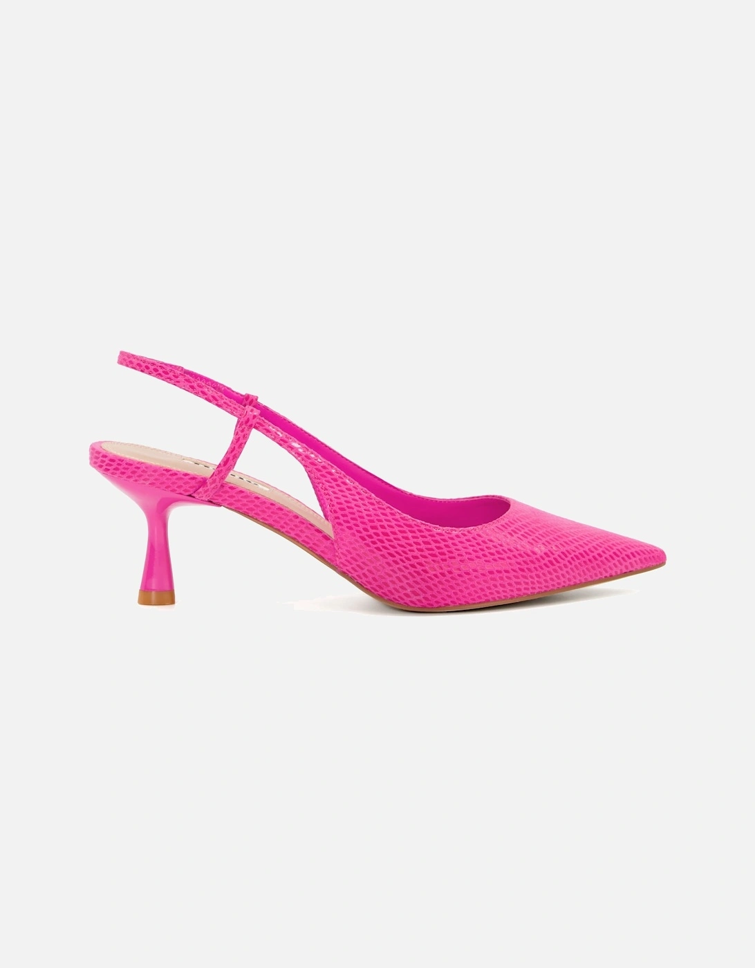 Ladies Clip - Flare-Heel Court Shoes