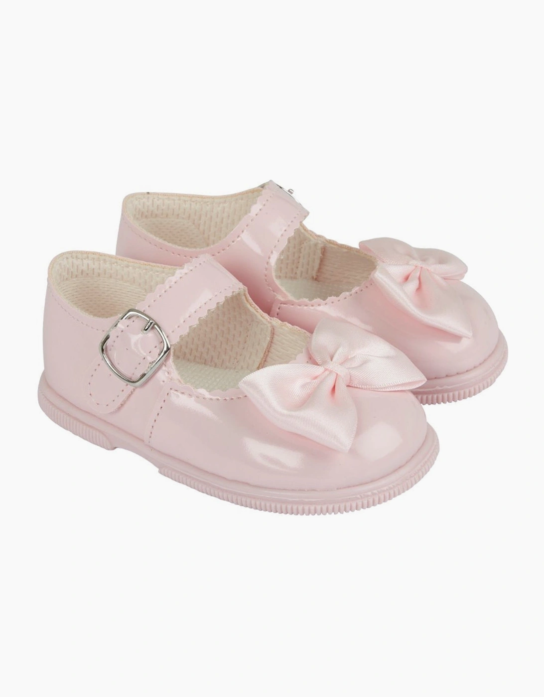 Baypods Girl's Pink Patent Mary Jane Shoes - Size: 2
