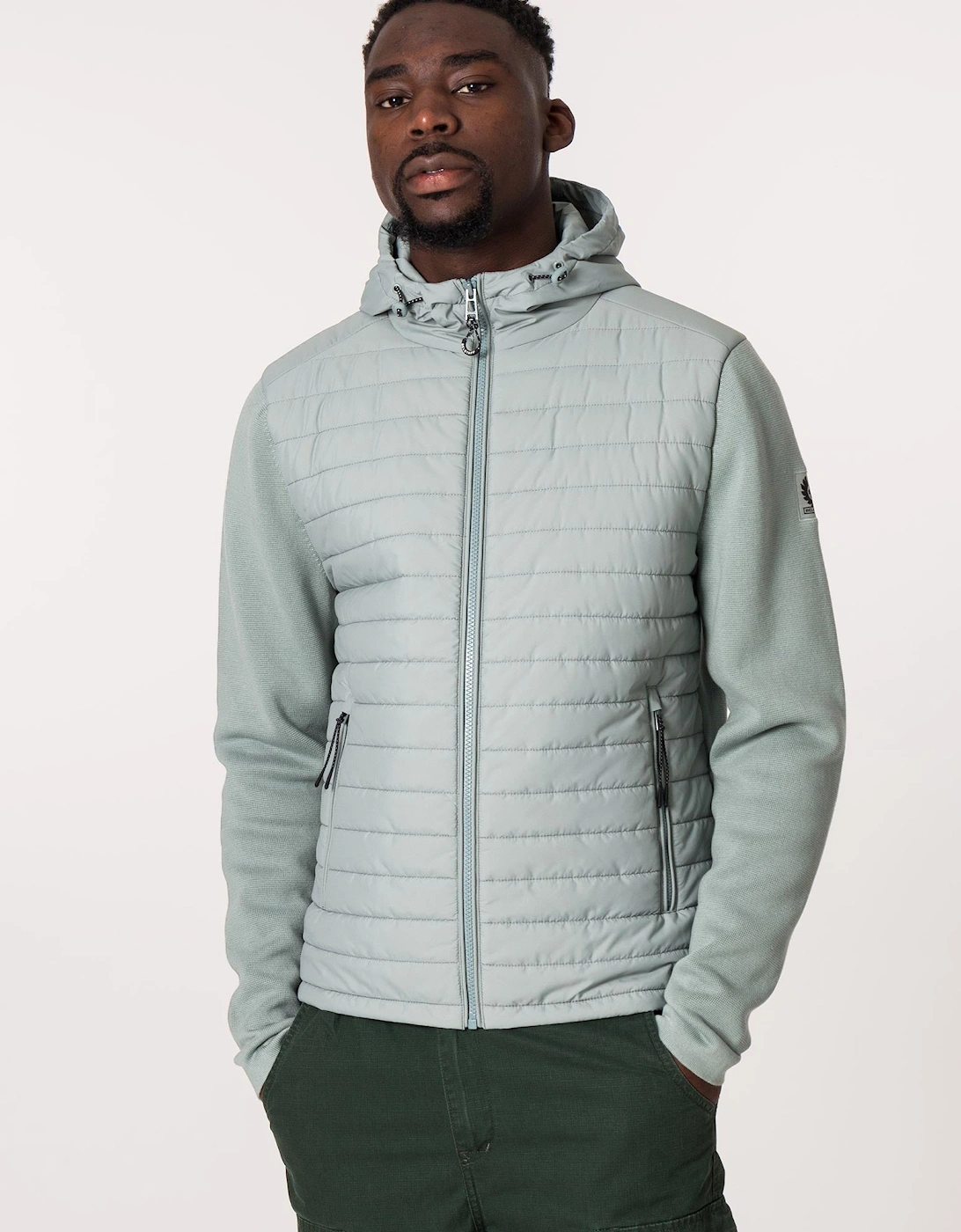 Vert Zip Through Hooded Hybrid jacket, 10 of 9