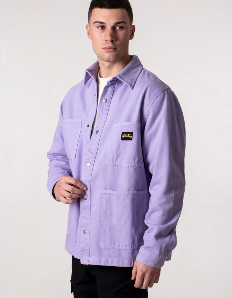 Relaxed Fit Barn Overshirt