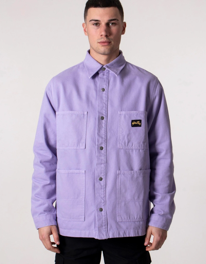 Relaxed Fit Barn Overshirt