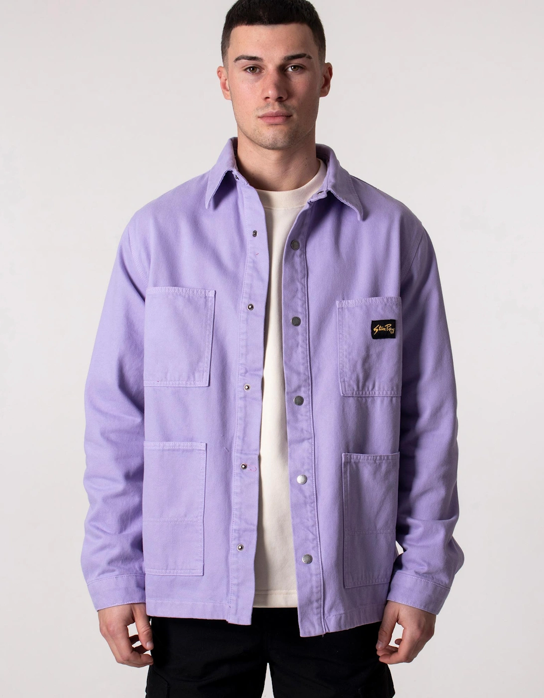 Relaxed Fit Barn Overshirt