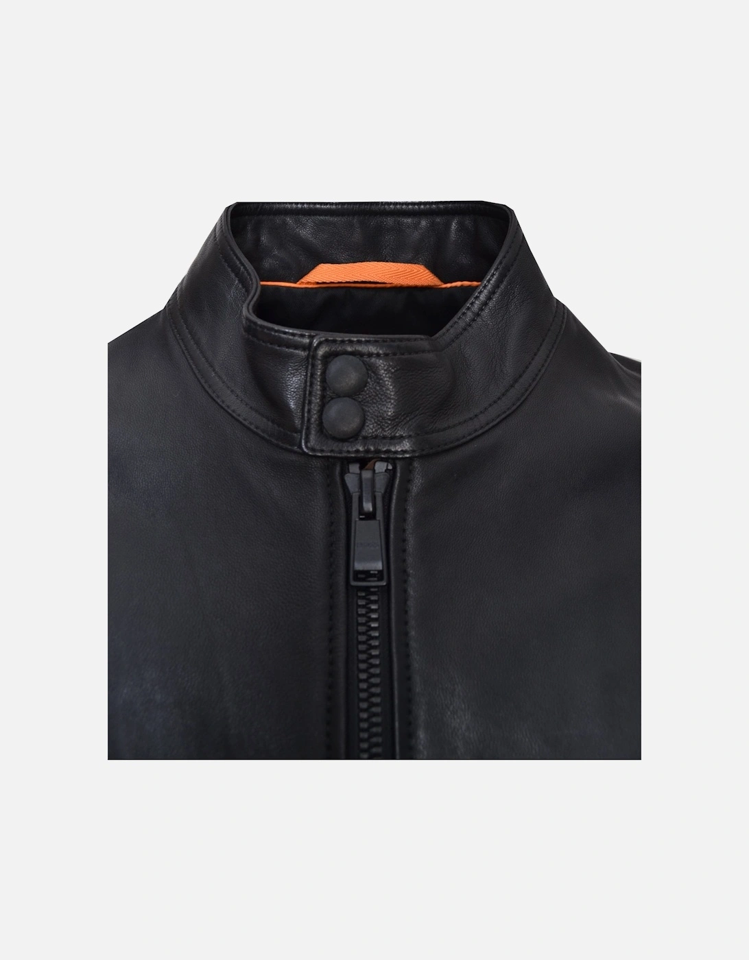 Men's Black Josep2 Leather Jacket.