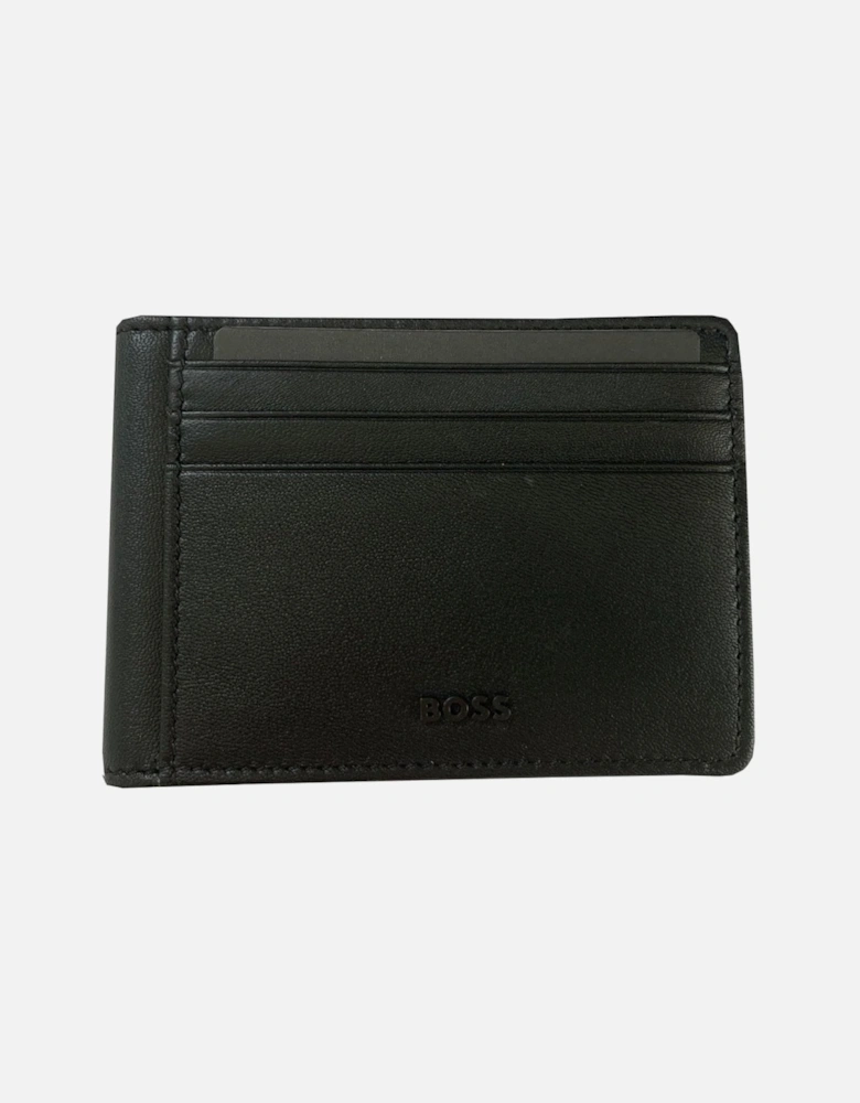 Men's Black GBBM Card Holder And Matching Wallet