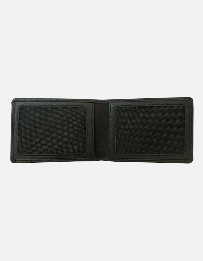 Men's Black GBBM Card Holder And Matching Wallet