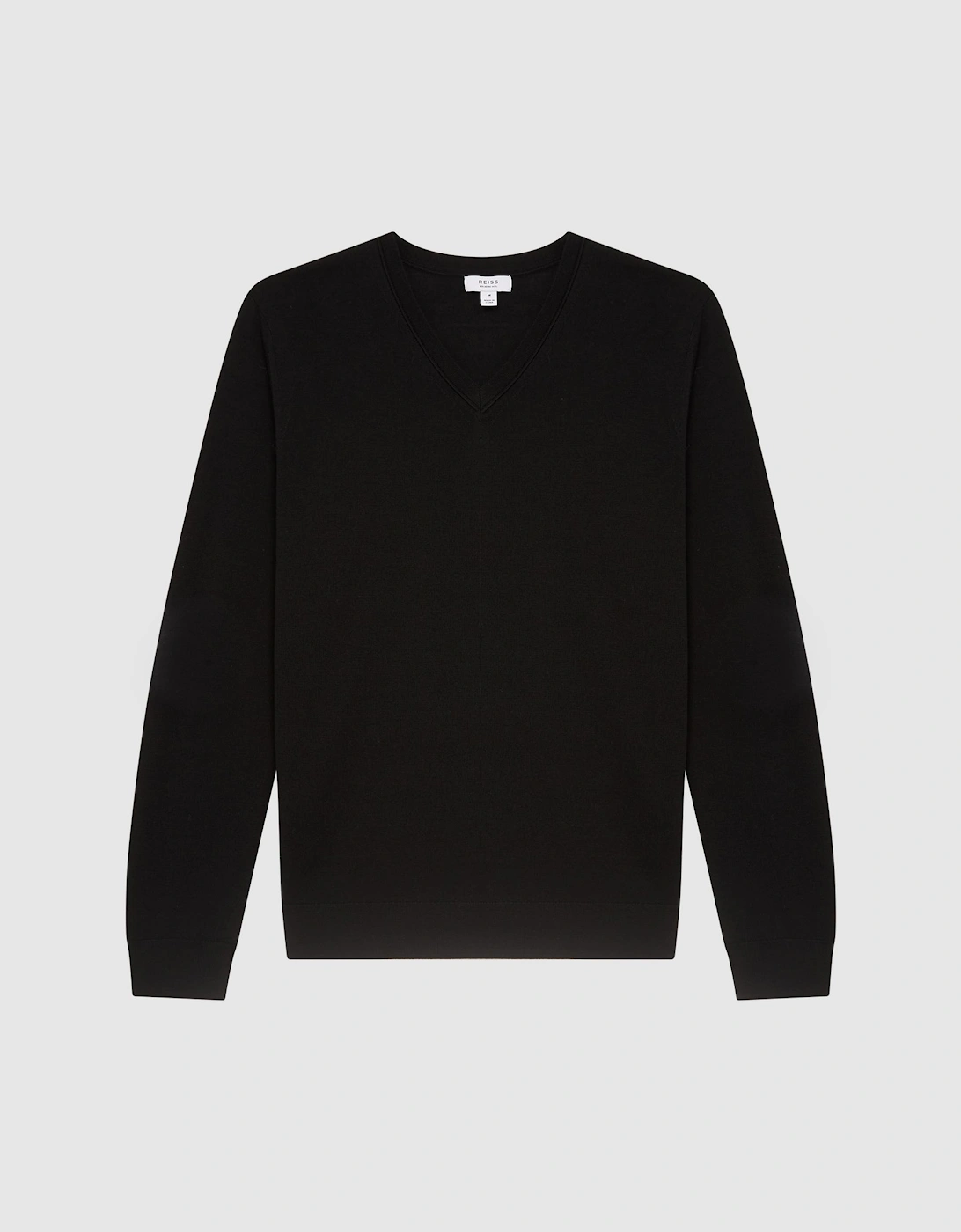 Merino Wool V-Neck Jumper, 2 of 1