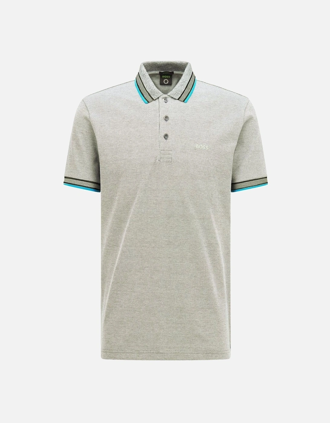 Men's Open Grey Paddy Polo Shirt., 3 of 2