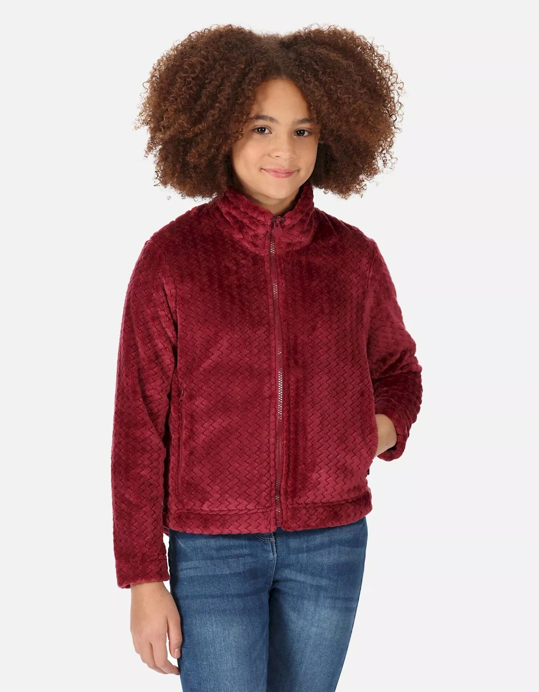 Childrens/Kids Kallye Ripple Fleece Jacket