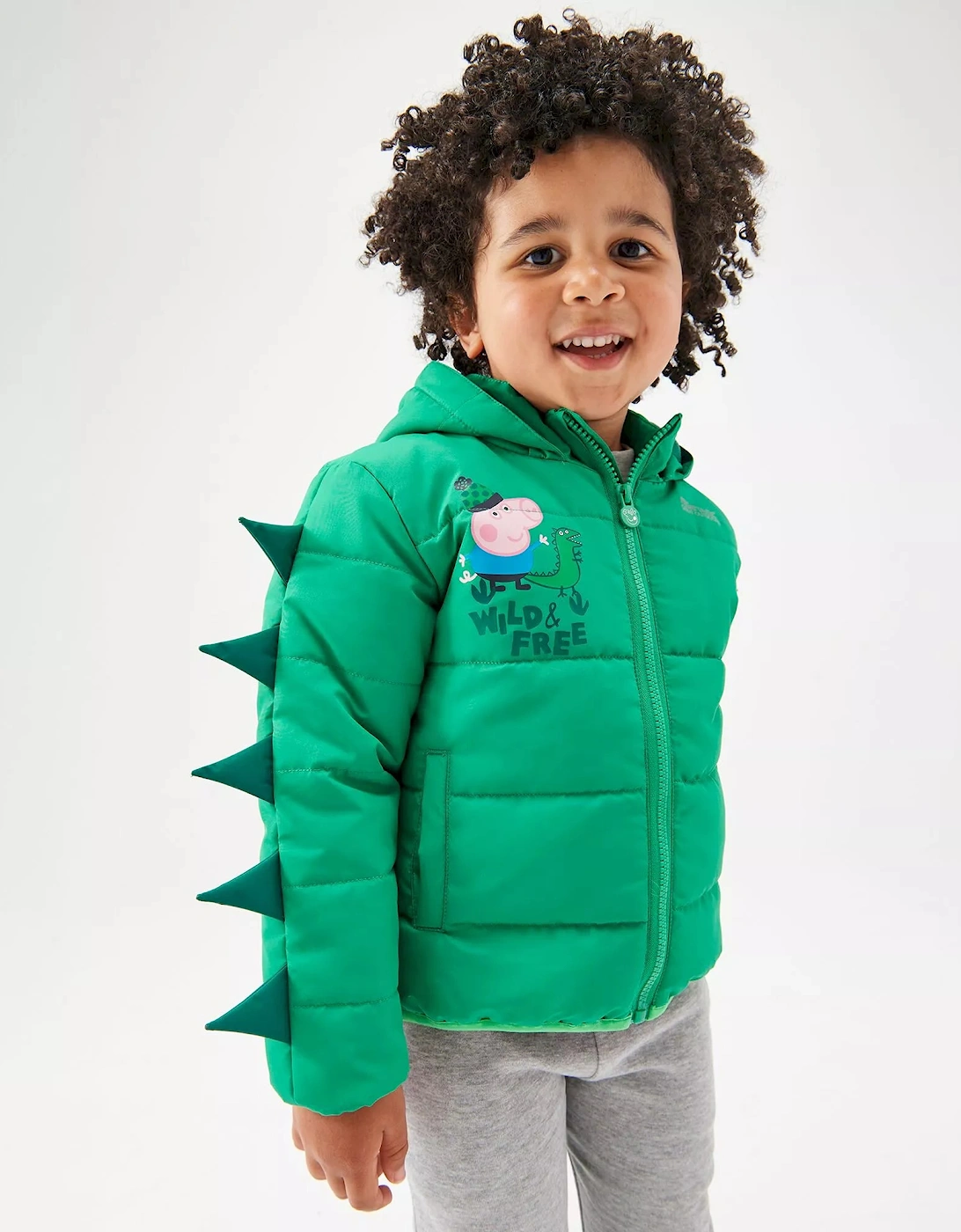 Childrens/Kids Wild & Free Peppa Pig Padded Jacket