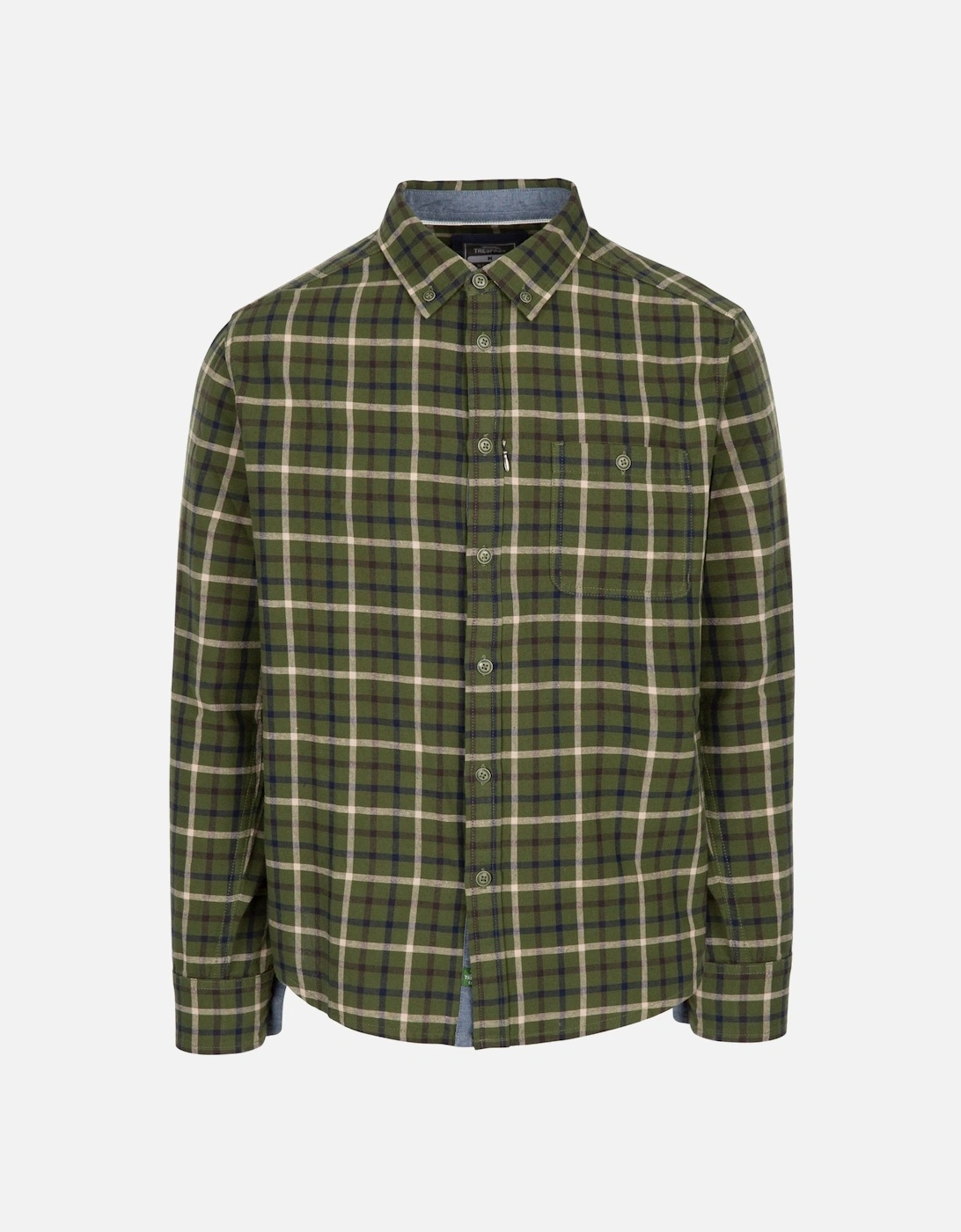 Mens Withnell Checked Cotton Shirt, 6 of 5