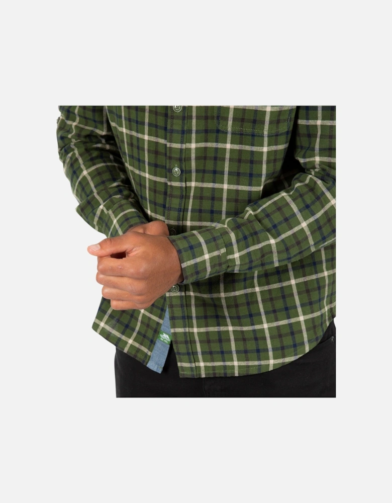 Mens Withnell Checked Cotton Shirt