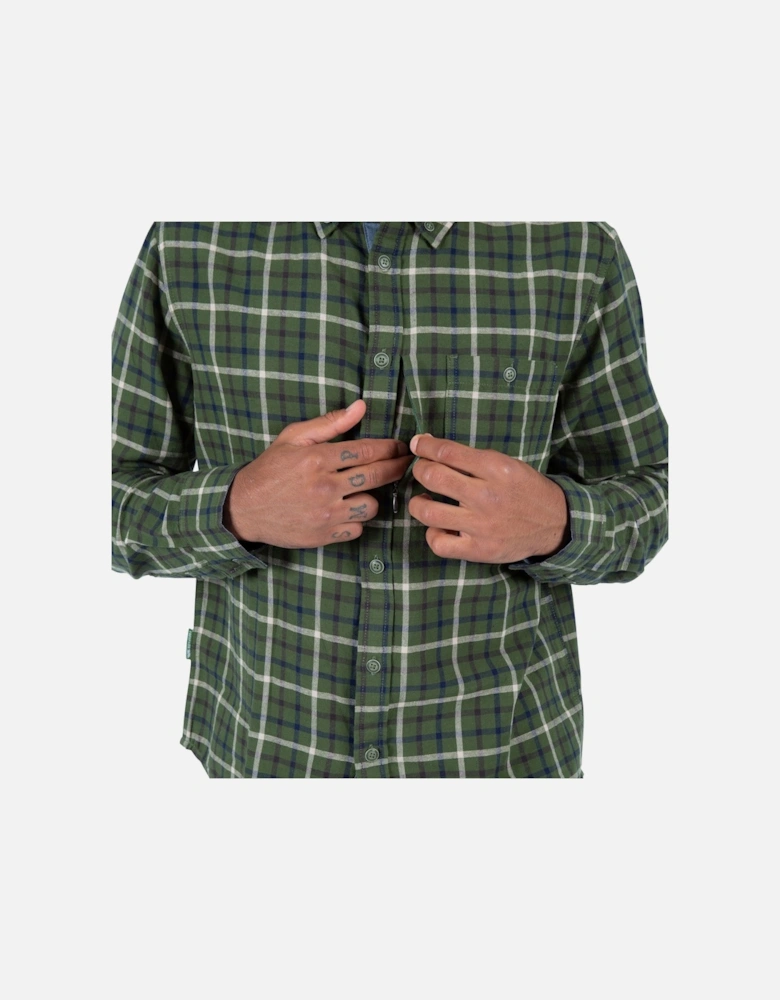 Mens Withnell Checked Cotton Shirt