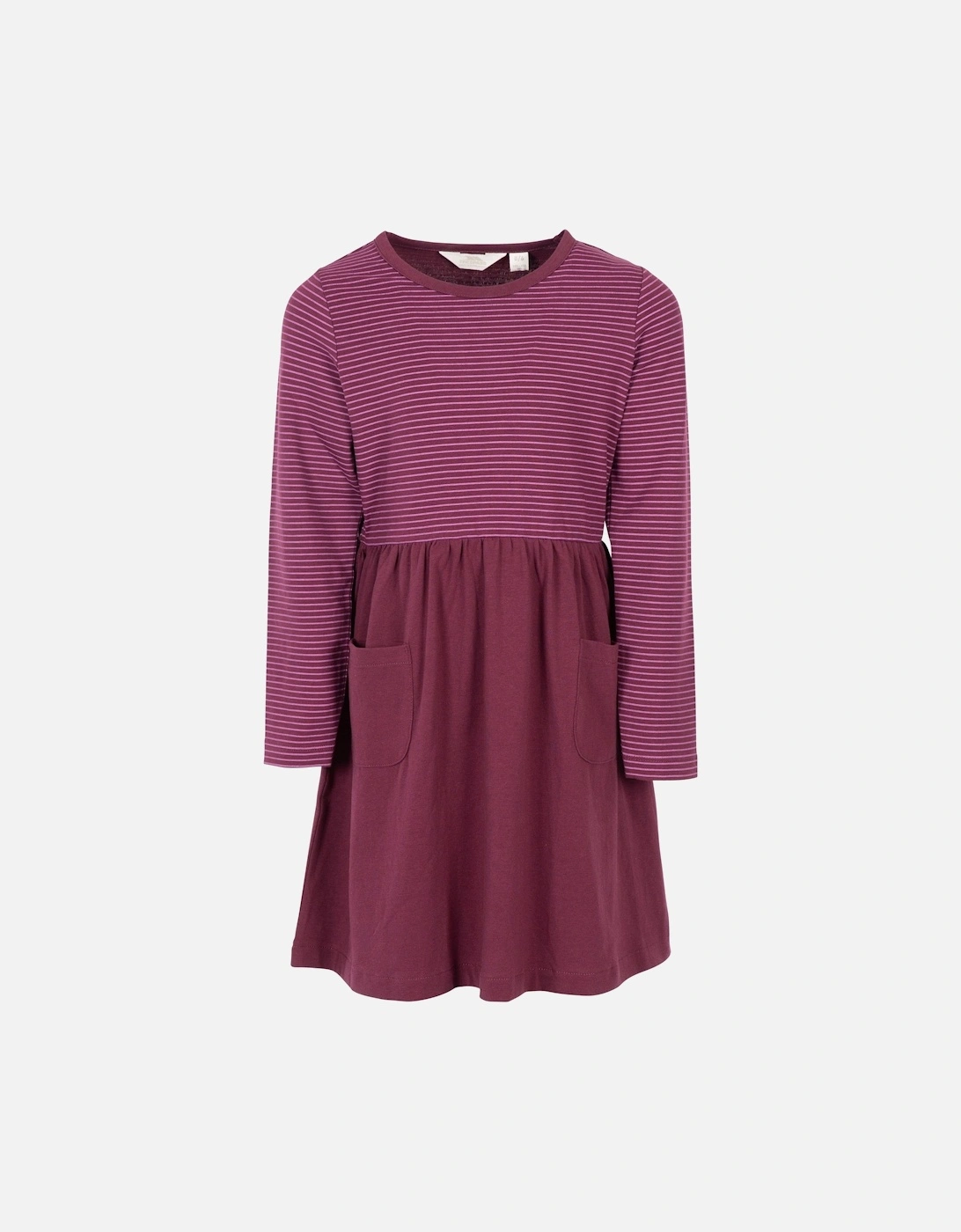 Girls Forgotten Stripe Jersey Casual Dress, 4 of 3