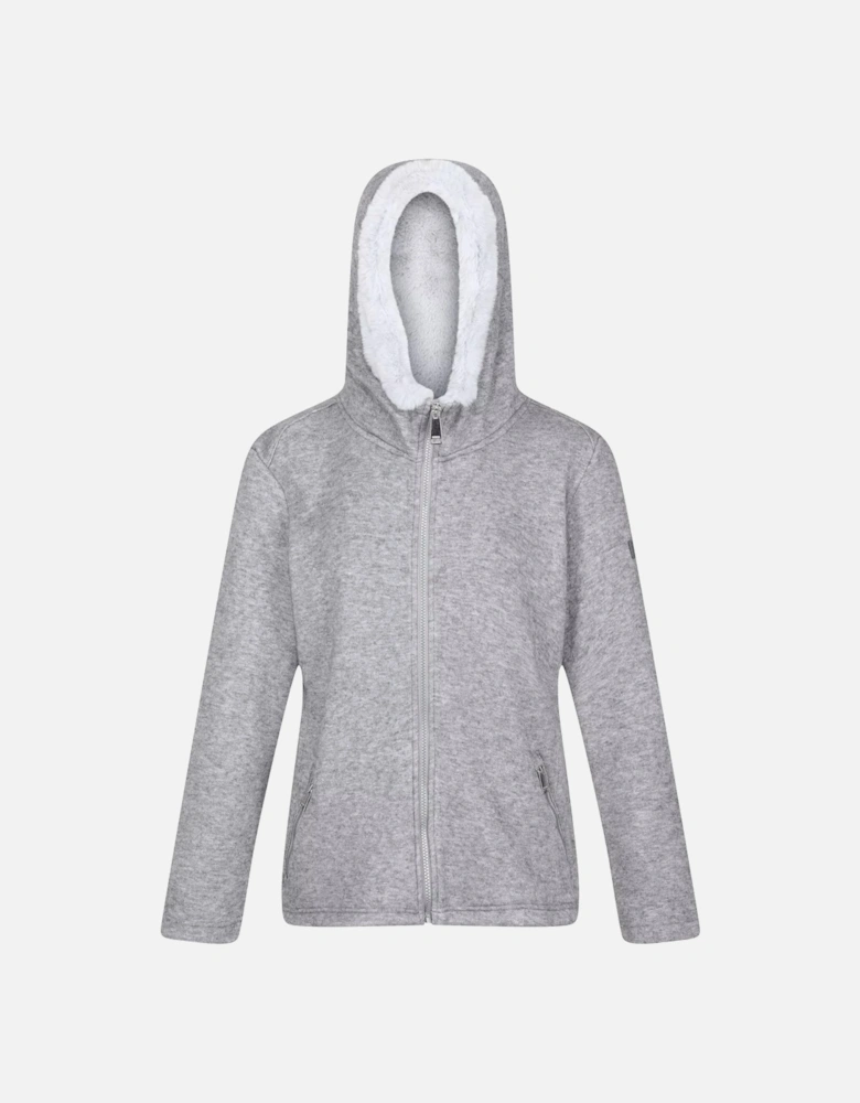 Womens/Ladies Avalynn Marl Full Zip Hoodie