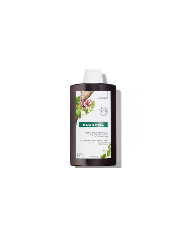 Strengthening Shampoo for Thinning, Tired Hair with Quinine and ORGANIC Edelweiss 400ml