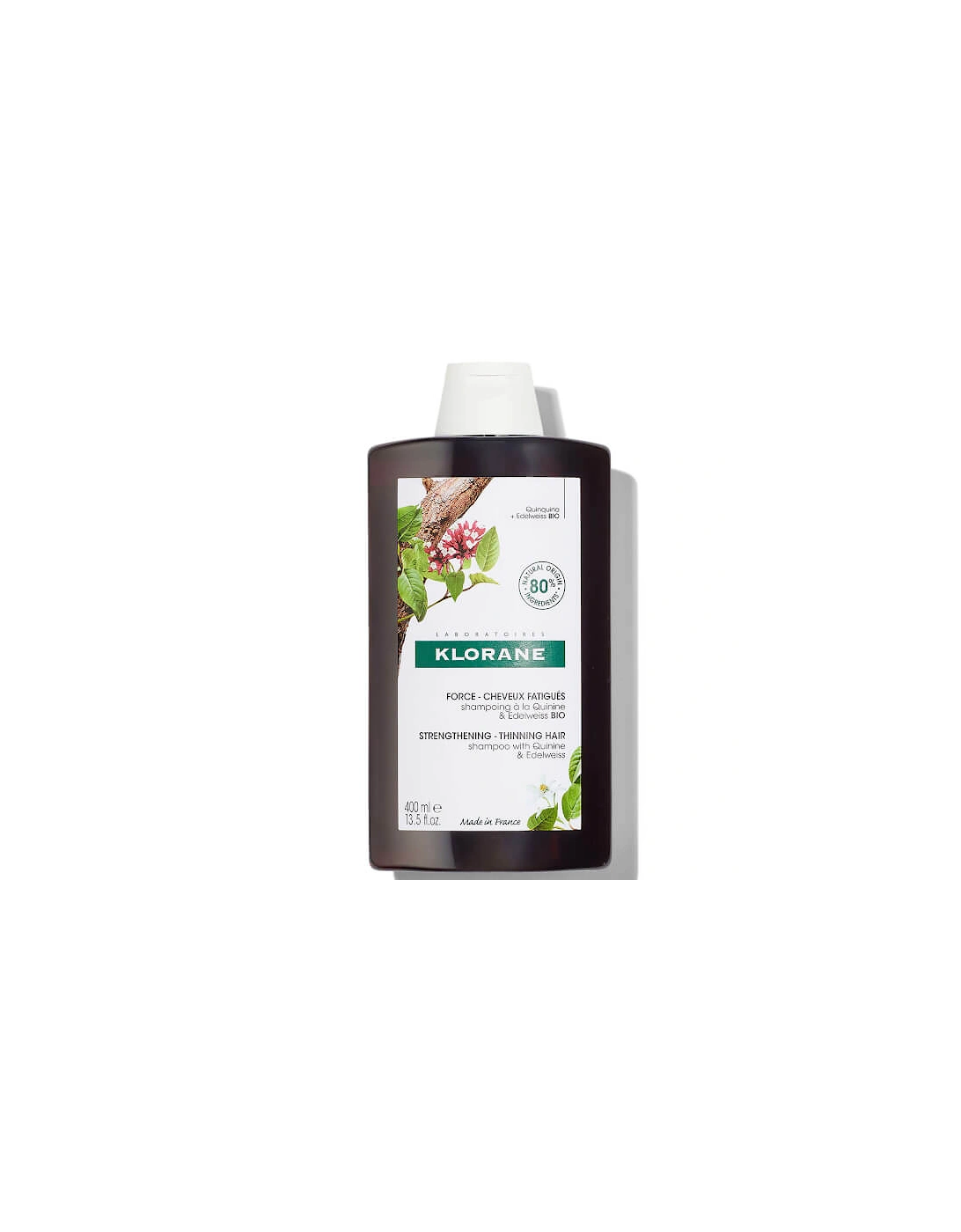 Strengthening Shampoo for Thinning, Tired Hair with Quinine and ORGANIC Edelweiss 400ml, 2 of 1