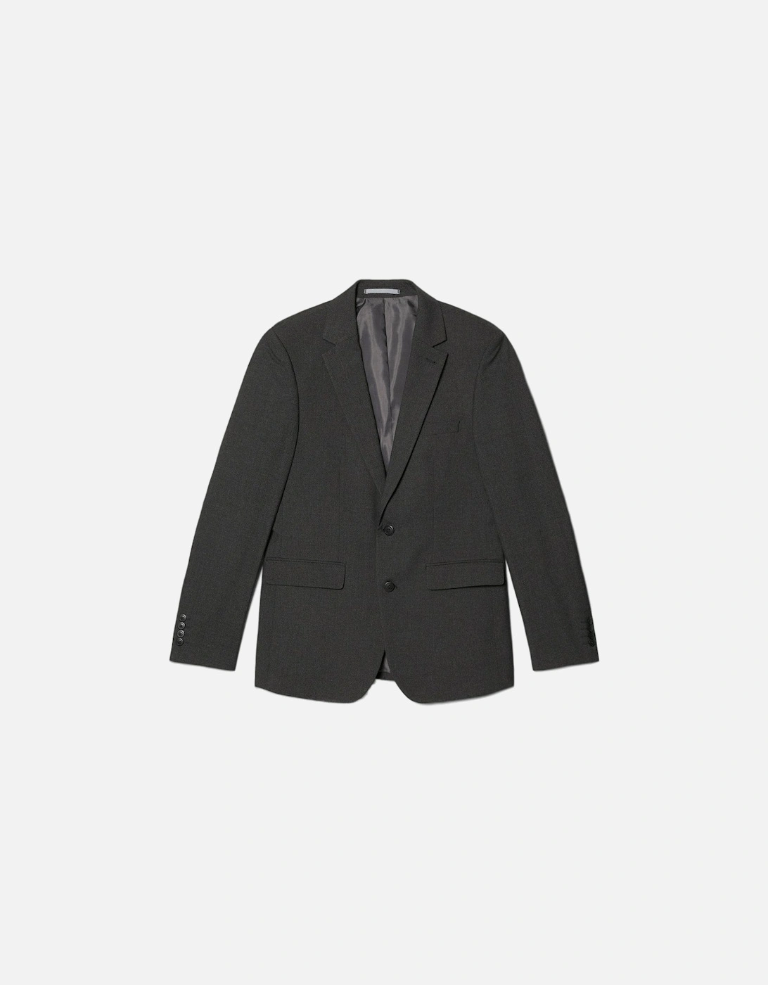 Mens Essential Single-Breasted Skinny Suit Jacket, 6 of 5