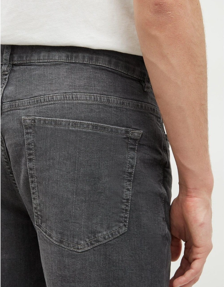 Mens Plain Straight Jeans