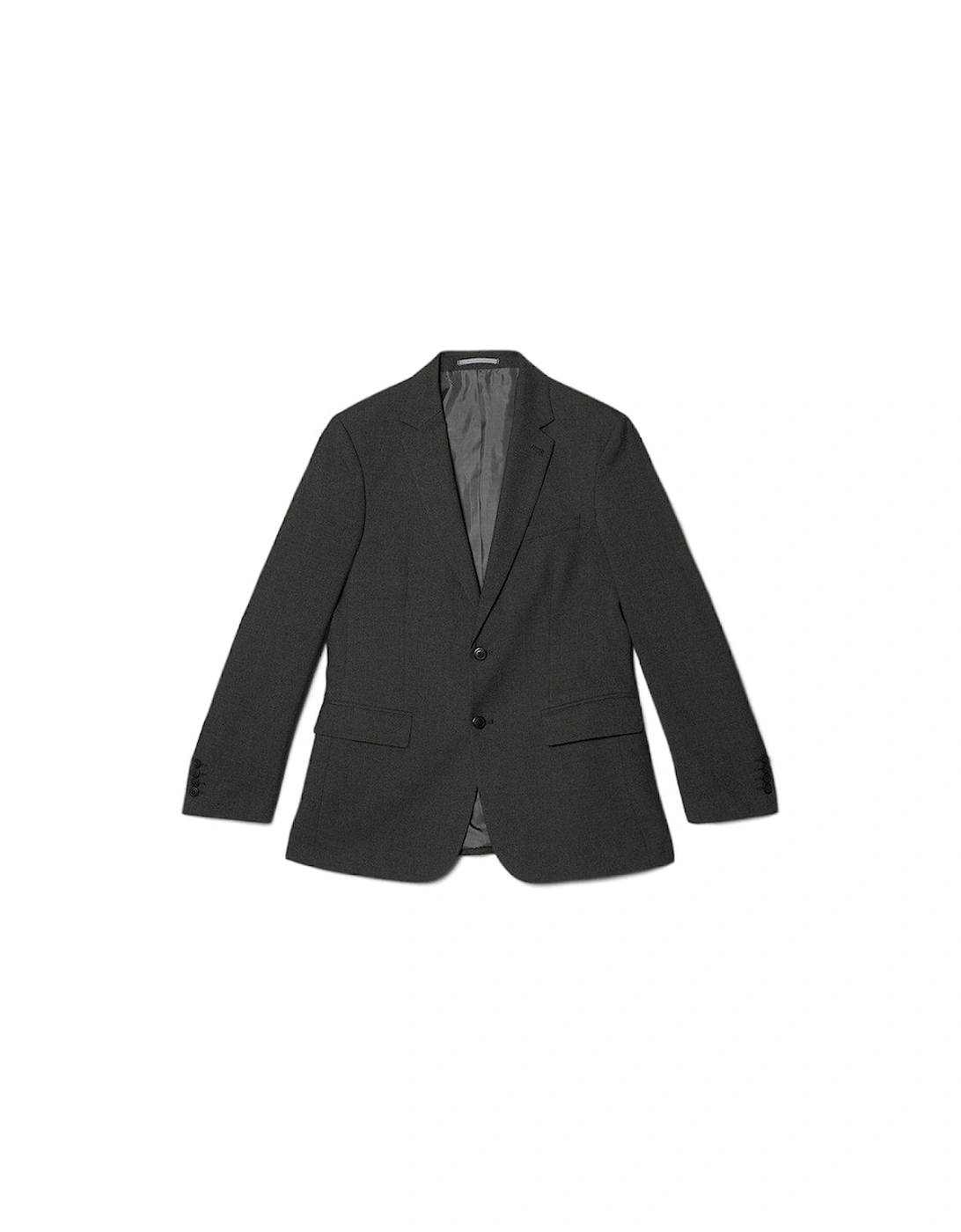 Mens Essential Single-Breasted Slim Suit Jacket, 6 of 5