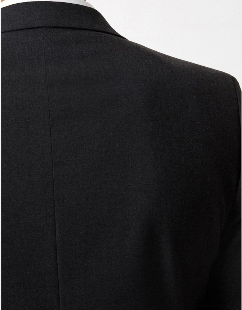 Mens Essential Single-Breasted Slim Suit Jacket