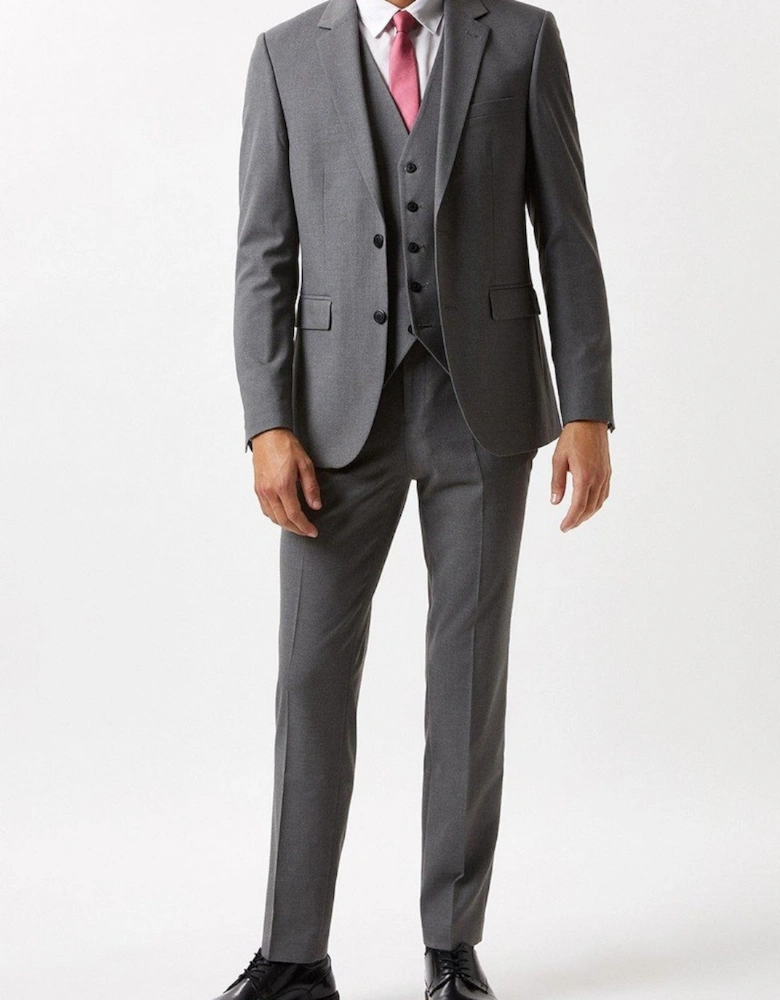 Mens Essential Skinny Suit Trousers