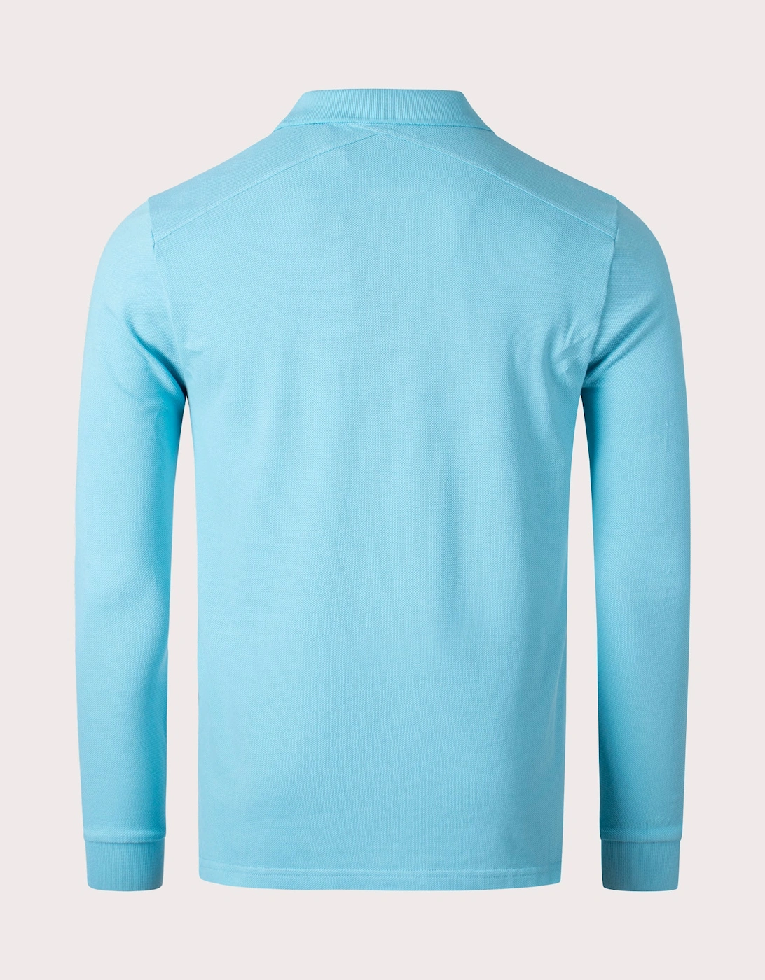 Long Sleeve Pique Polo Shirt