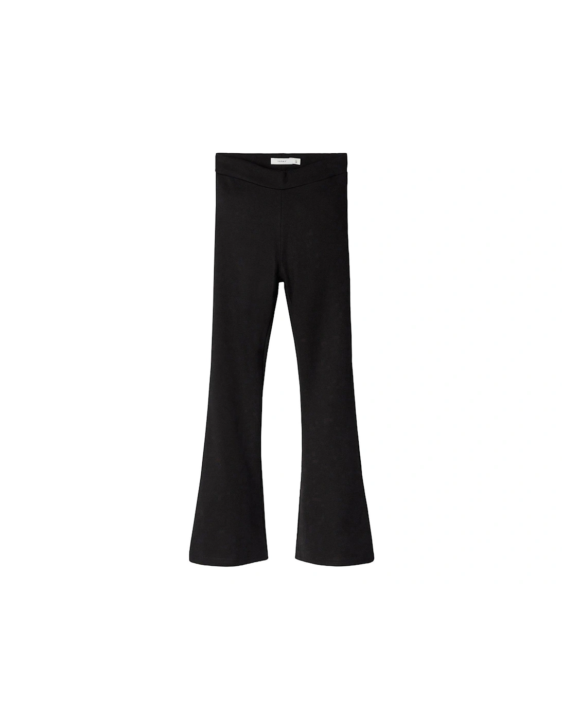 Girls Flared Trousers - Black, 2 of 1