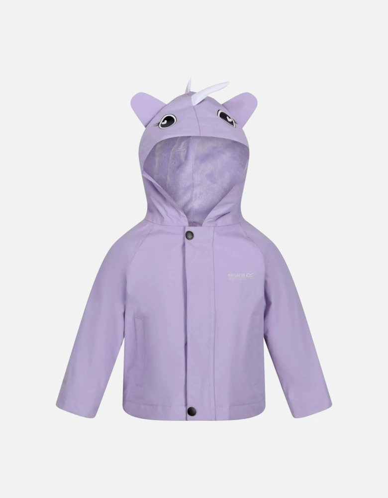 Childrens/Kids Unicorn Waterproof Jacket