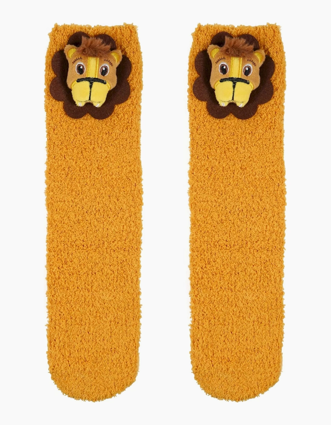 Regatta Girls Cream Childrens/ Mudplay Lion Socks - Size 4 Years/5 Years/6 Years/8 Years/7 Years Kids