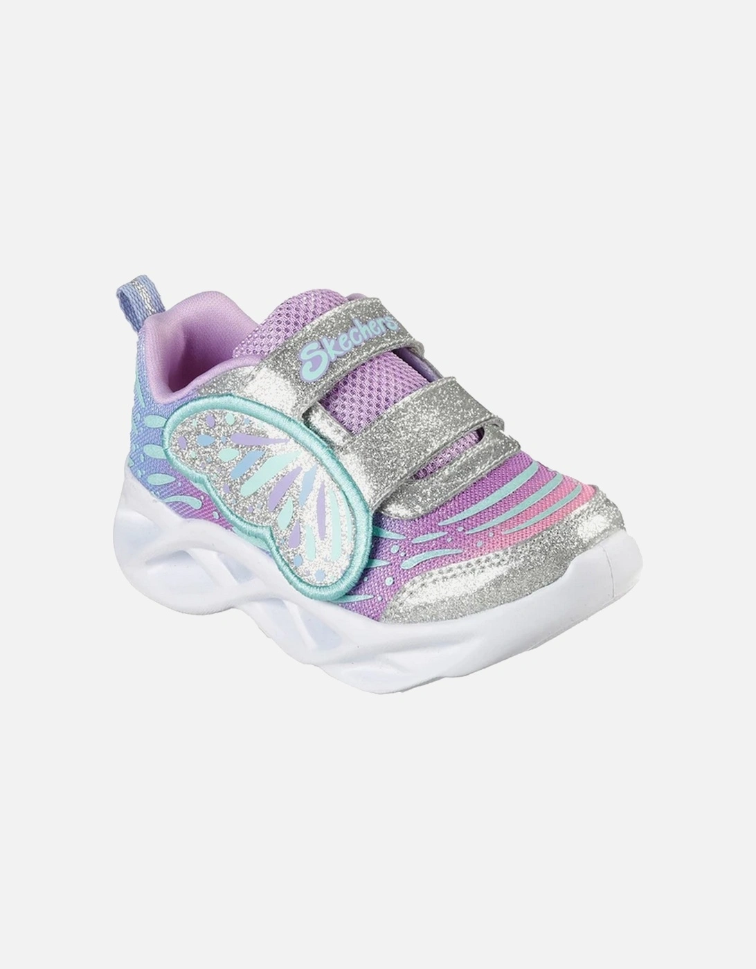 Baby Girls Twisty Brights Wingin?' It Trainers, 6 of 5