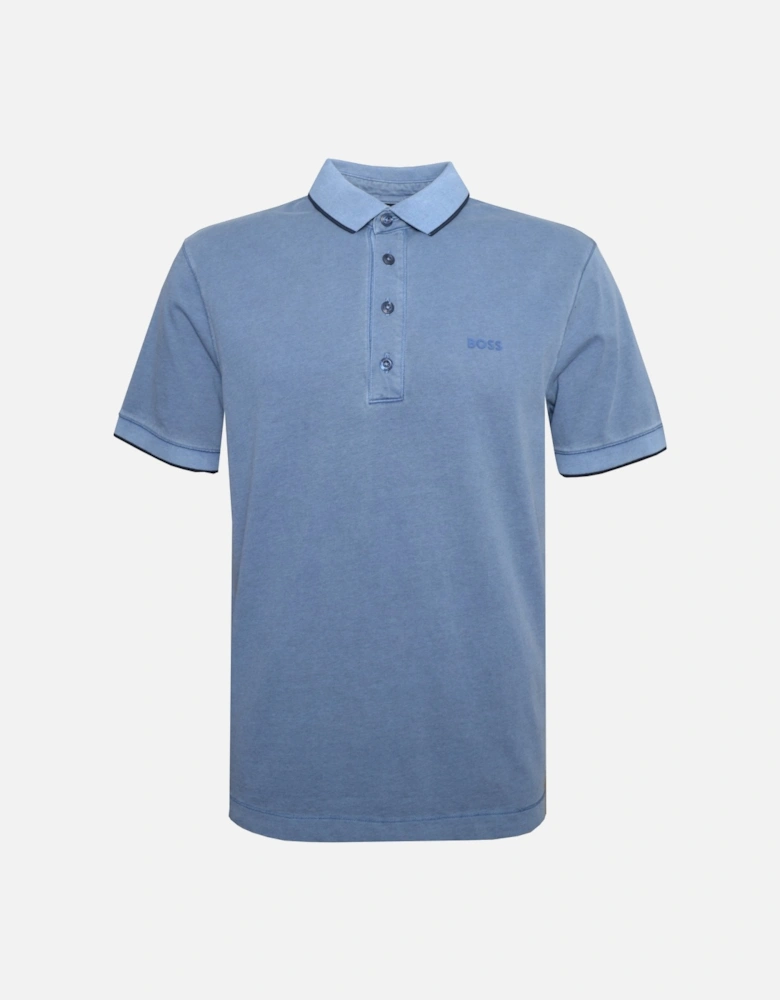 Men's Pastel Blue Polo Shirt