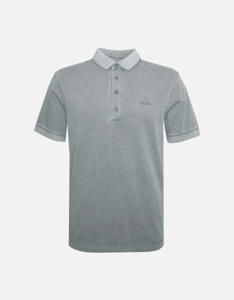 Men's Pastel Grey Polo Shirt