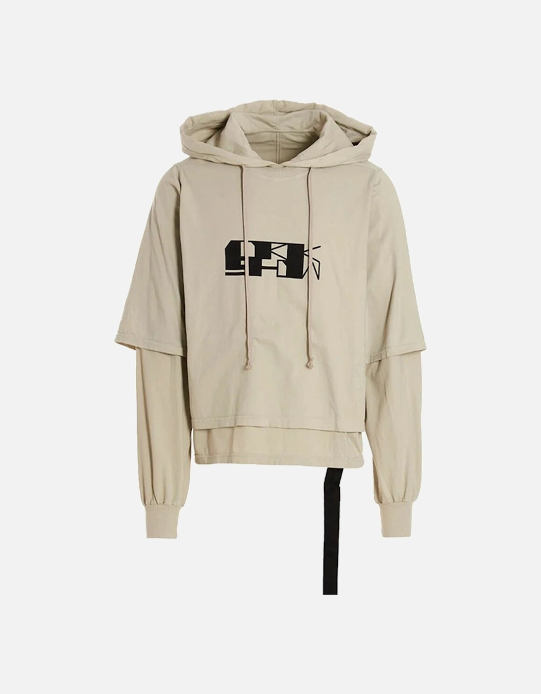 DRKSHDW Mens Hustler Hoodie  Cream, 4 of 3
