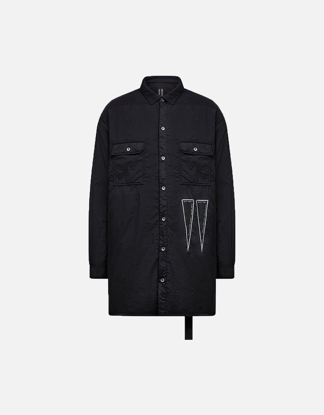 DRKSHDW Mens Long SHIRT jacket Black, 7 of 6