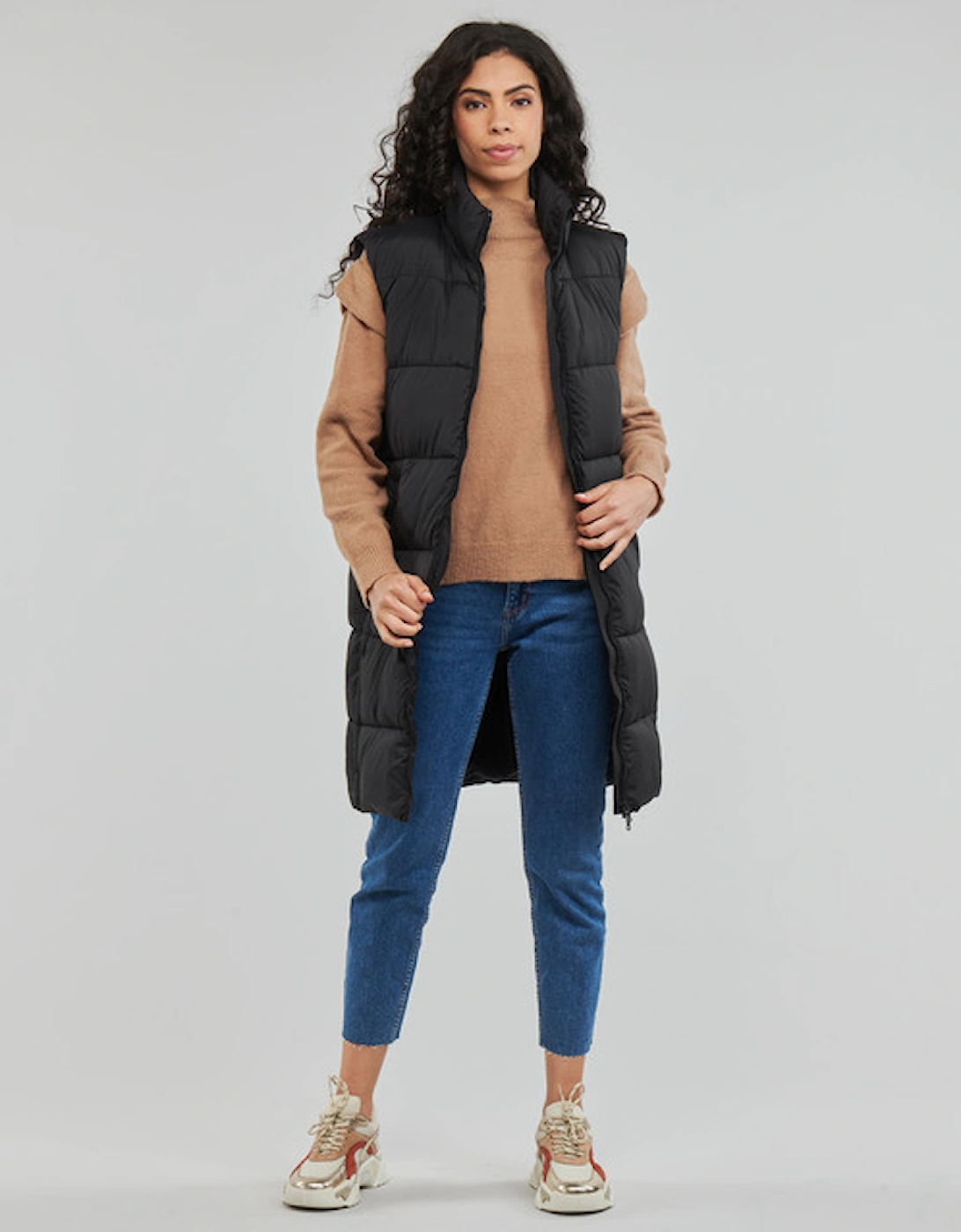 STUDIOS LONGLINE QUILTED GILET